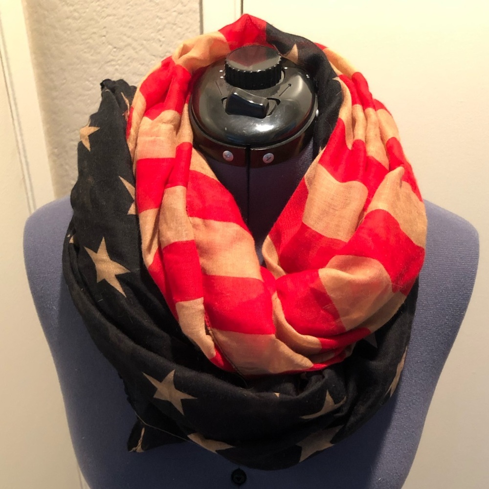 American Flag Scarf